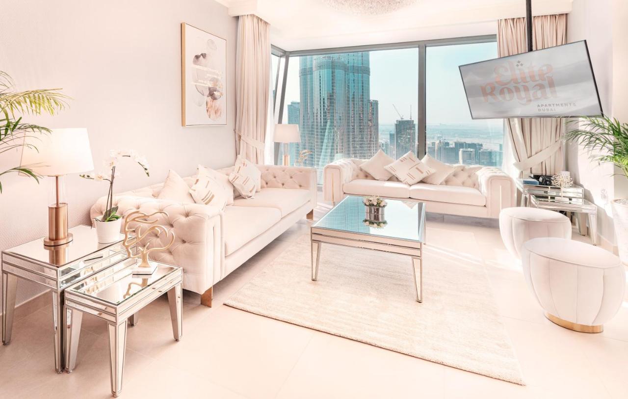 Elite Royal Apartment - Full Burj Khalifa & Fountain View - A/Ced Direct Connection To Dubai Mall - Monarch Exterior photo